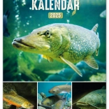 Nástenný kalendár Rybársky 2025