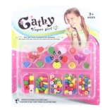 Drevené koráliky pre deti na výrobu náramkov