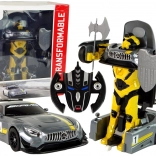 RC auto RASTAR Mercedes-AMG GT3 transformujúci robot 1:14