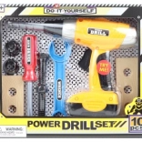 Detská sada náradia s vŕtačkou bez batérií