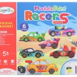 Tvorivá sada magnetov Závodné Autá