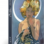 Týždenný magnetický diár Alfons Mucha 2026