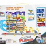 Trojposchodová garáž s autíčkami