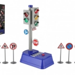 Detský semafor so značkami s efektmi