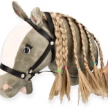 Koník na palici Hobby Horse siwek premium