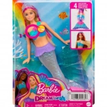 Barbie Dreamtopia morská víla so svietiacim chvostom