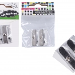 Kovové strúhadlo na dve ceruzky