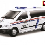 Bburago Mercedes‑Benz Vito policajná dodávka 1:50