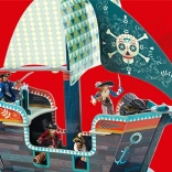 3D pirátska loď DJECO