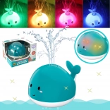 Woopie vodná hračka Veľrybka na kúpanie modrá