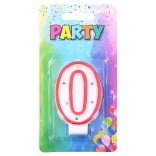 Tortová sviečka číslo 0