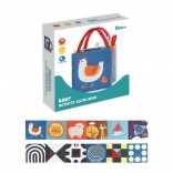 Senzorická knižka pre najmenších – kontrastné obrázky a aktivity