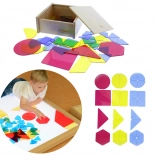 Masterkidz priehľadné geometrické tvary