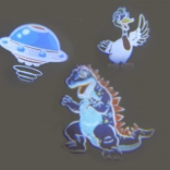 Laserové pištole s projektorom