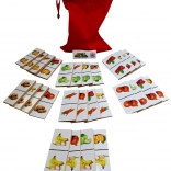 Drevené domino Ovocie a zelenina 28 dielov