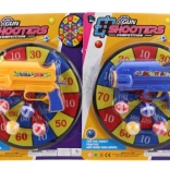 Terč s loptičkami a pištoľkou pre deti