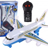 Diaľkovo ovládané lietadlo pre deti s LED osvetlením