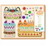 Výtvarná súprava Mozaika Koláčiky od Djeco