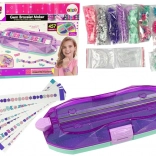 Sada na výrobu náramkov farebné korálky Kreator