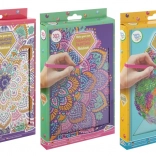 Grafix diamantové maľovanie – zápisník A5 Mandala