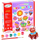 Kreatívna sada na výrobu a maľovanie magnetiek