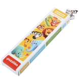 Puzzlika africké zvieratká – náučné puzzle 8 zvieratiek, 16 dielikov