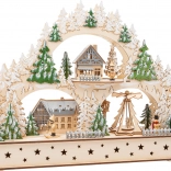 SMALL FOOT vianočná drevená archa so svetlom a melódiou