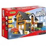 Play House autoservis – dvojposchodová dielňa pre deti