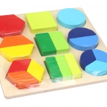 Drevené náučné tvary pre deti