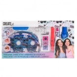 Darčeková make-up sada s kozmetickou taštičkou na zips CREATE IT!