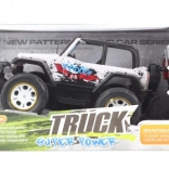 Biele terénne auto na diaľkové ovládanie 1:16