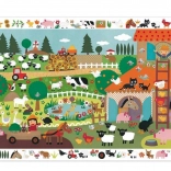 Pozorovacie puzzle Statok 35 dielikov