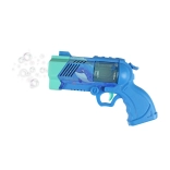 Pištoľ na bubliny so svetlom – modrá