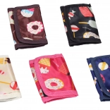 Štýlová peňaženka s vreckom na suchý zips