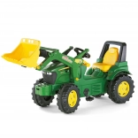 šľapací traktor JOHN DEERE 7930 s prednou nakladacou lyžicou Rolly Toys