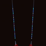 2Kids Toys detská plastová svietiaca hojdačka – červená