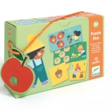 Djeco duo puzzle prvé čísla