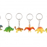 Kľúčenka dinosaurus plast 7 cm – mix druhov
