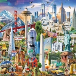 Educa puzzle Divy Severnej Ameriky 1500 dielikov