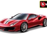 Kovový model Bburago Ferrari 488 Pista 1:24 červený