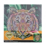 Diamantové maľovanie na ráme tiger 30 × 30 cm GRAFIX