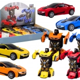 auto-robot 2v1 meniaci sa robot v 4 farbách