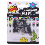 Kancelársky klip 15 mm, 10 ks