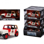 Kovový model Jeep Wrangler Jurassic Park 1:32 s otváracími dverami