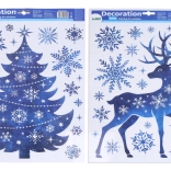 Vianočná okenná dekorácia 41 × 29 cm