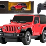 Diaľkovo ovládané auto Jeep Wrangler Rubicon červené