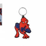 gumový prívesok na kľúče Spiderman strieľajúci pavučinu