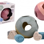 Vkladacia guľa z bio plastu Happy World