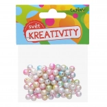 Farebné perlové koráliky 20 g