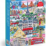 Galison puzzle Mestá sveta Michael Storrings 1000 dielikov